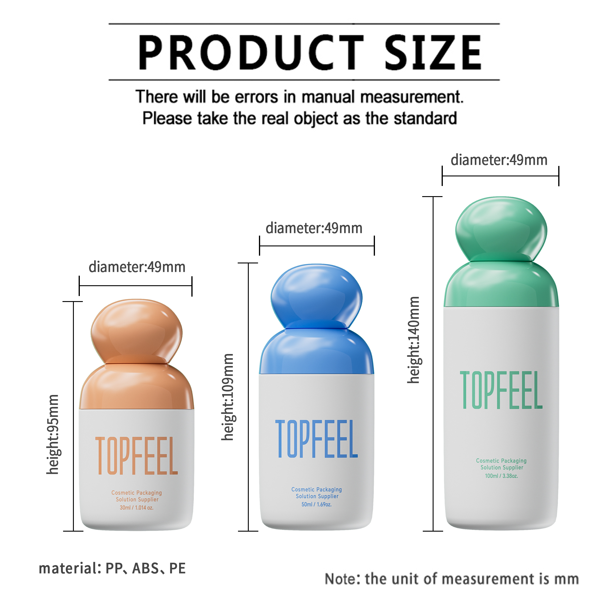 PA101 Airless bottle size (2)