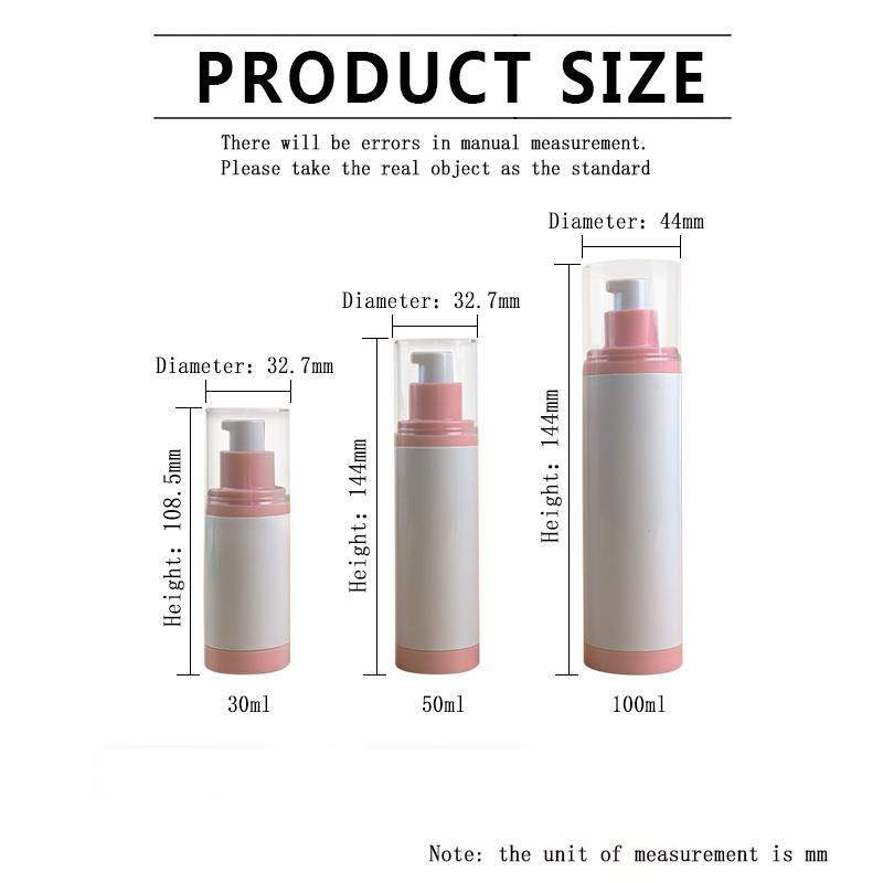 PA124 airless bottle-size