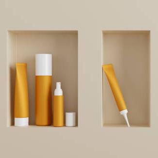 sustainable cosmetic packaging set